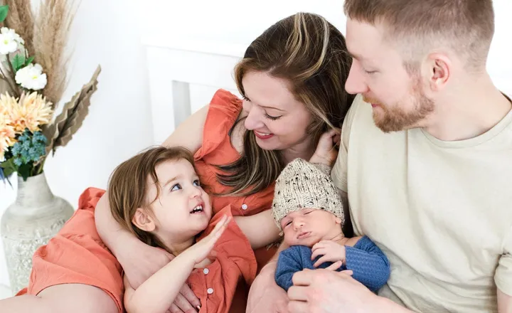 Bennett spending time with his family